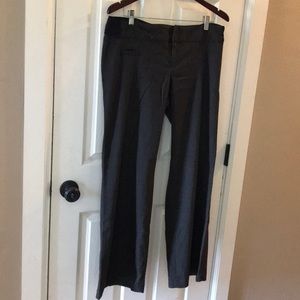 Wide legged maternity slacks